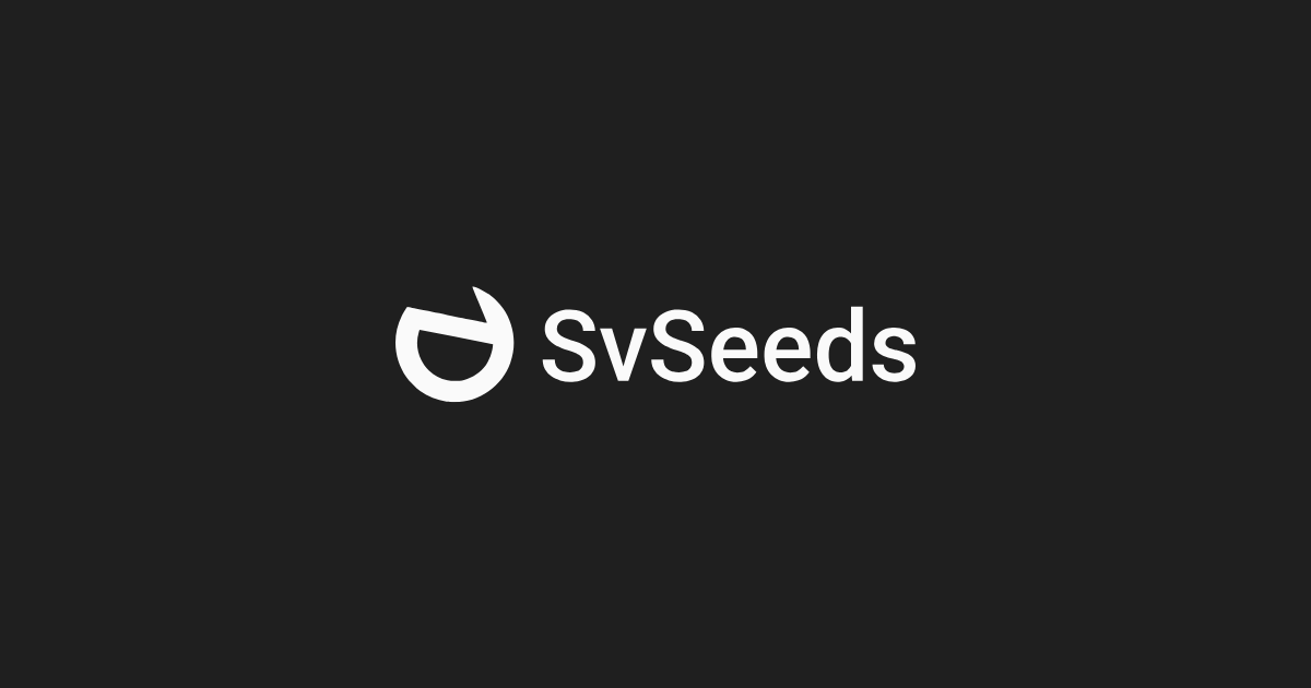 SvSeeds documentation preview
